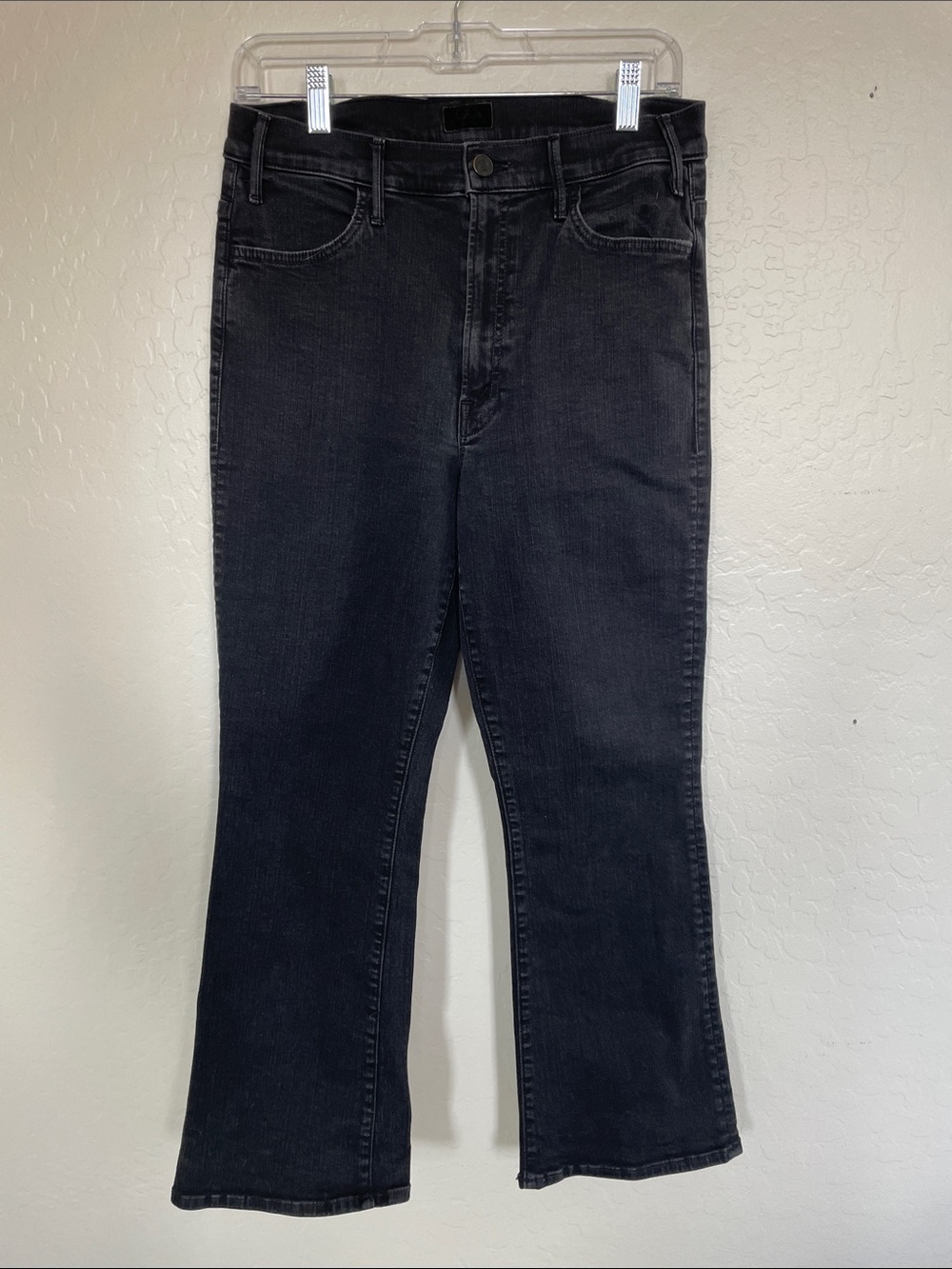 MOTHER Black Flared High-Rise Women's Jeans